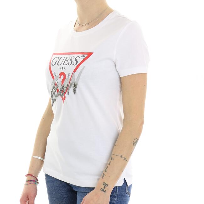 T-SHIRT SS CN ICON TEE GUESS  - Mad Fashion | img vers.650x/